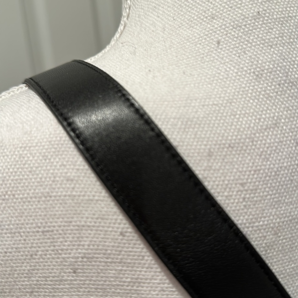 NWT Theory Yvetta Top with Leather Straps - Picture 15 of 16